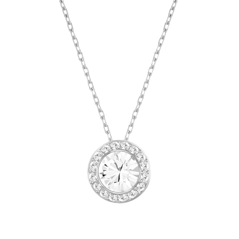 SWAROVSKI 施华洛世奇 纽扣型天使人造水晶女士项链1081938