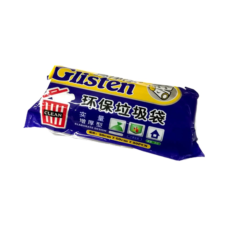亮净净 7047 中号垃圾袋 50*60cm 30只/卷 10卷装
