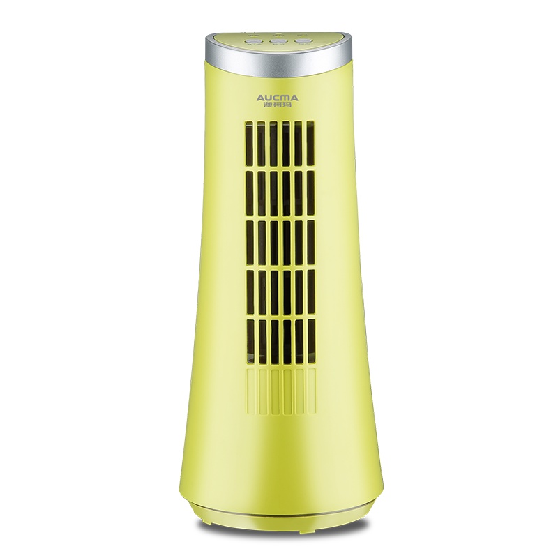 澳柯玛(AUCMA)电风扇FS-05M726(Y) 时尚小巧 摇头送风 台式塔扇无叶扇空调伴侣