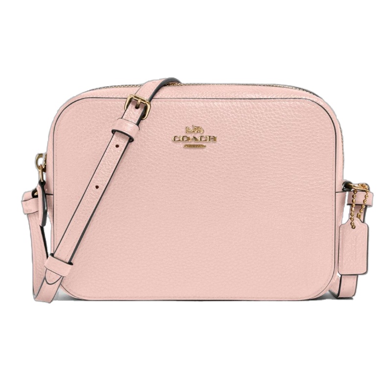 [直营]蔻驰(COACH)精致迷你相机包 真皮/涂层帆布拉链款女士单肩包斜挎包女包