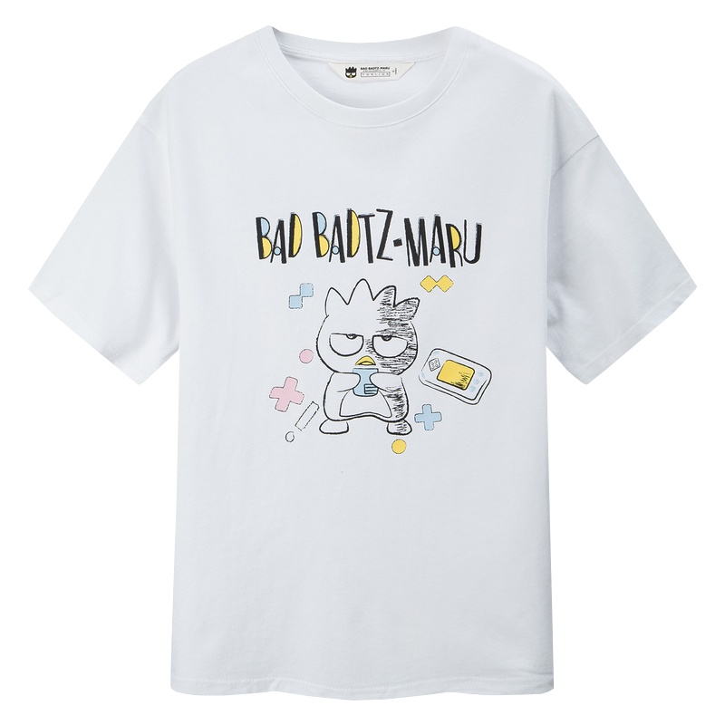 唐狮2019夏新款T恤女纯棉宽松半袖女T恤