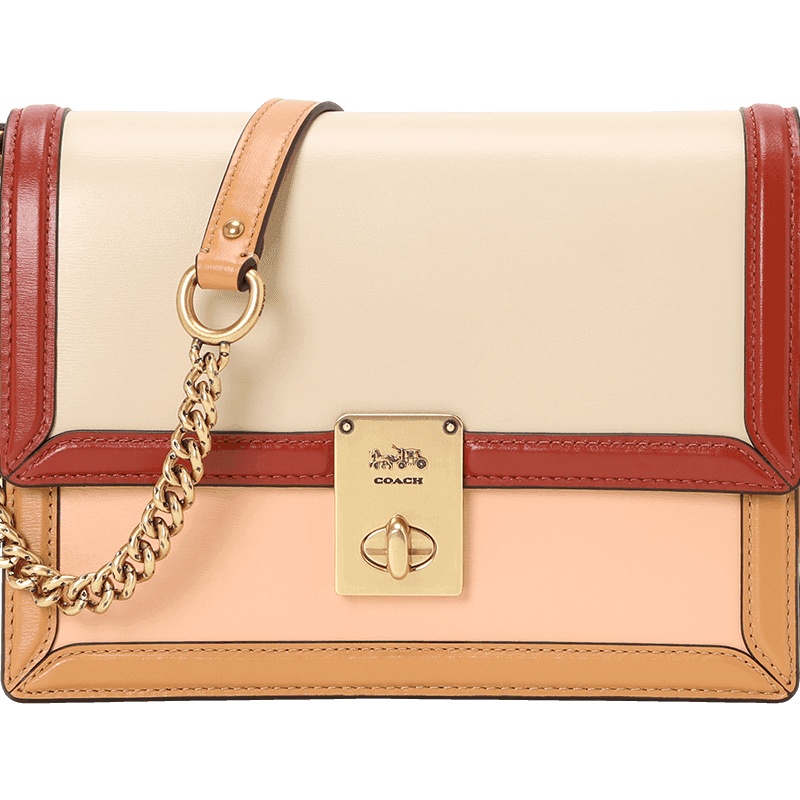 COACH HUTTON 口盖包 金属方扣 89070