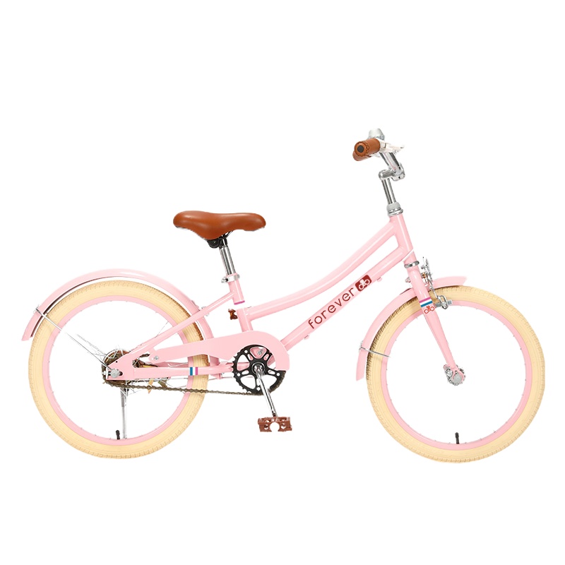 永久儿童自行车女孩中大童6-8-10岁18/20寸女童脚踏车公主款单车F660