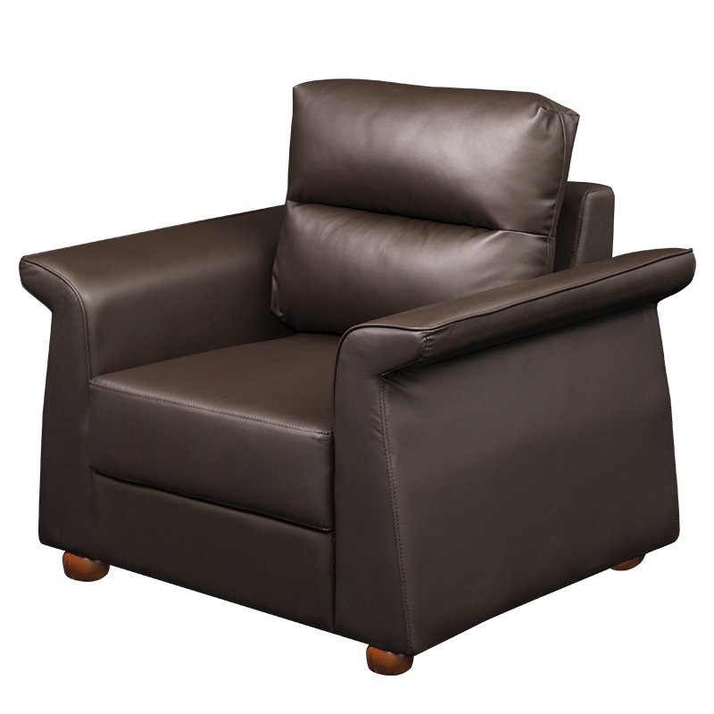 [红心家居]商务办公沙发简约办公室会客区洽谈休息室单人位