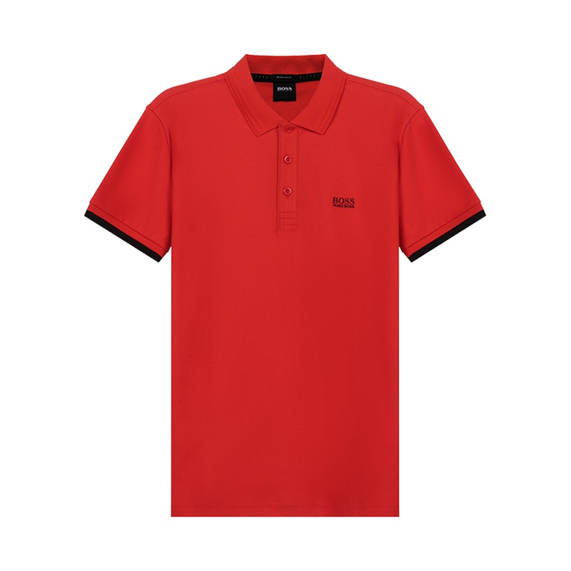 HUGO BOSS 雨果博斯 男士 棉质短袖POLO衫 50448597