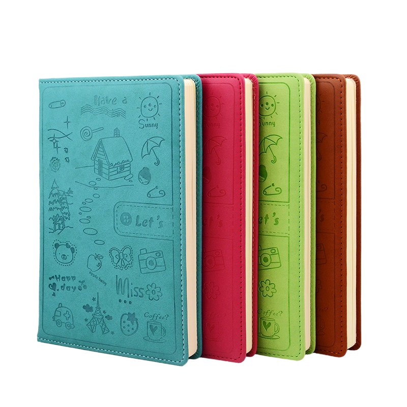 申士(SHEN SHI) 25-18笔记本文具可爱创意皮面记事本商务办公用品日记本子 单本装