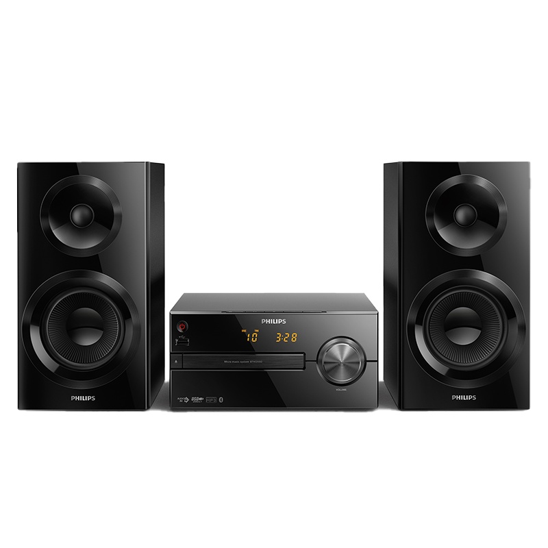 飞利浦PHILIPS BTM2560/93 一体化音乐系统 70W输出功率 支持蓝牙CD MP3-CD USB FM