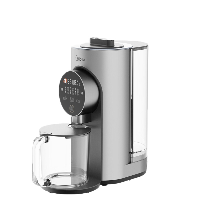 美的(Midea)破壁机家用低音免手洗多功能全自动智能预约热烘除菌小型料理机豆浆机果汁机榨汁辅食机MJ-M1[商城同款]