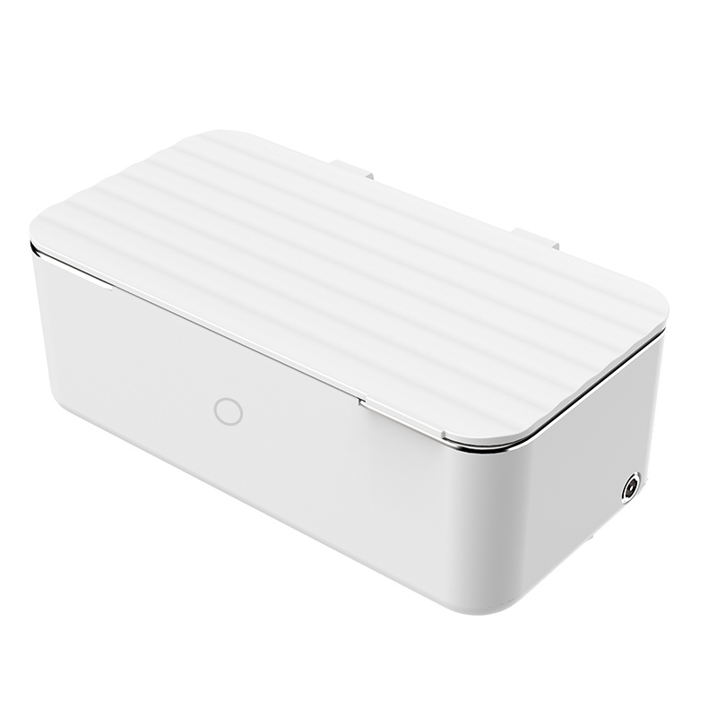 洁盟 超声波清洗机 眼镜家用小型全自动便携清洗机首饰耳环耳坠手环手表假牙牙套化妆刷牙刷清洗器梦幻白