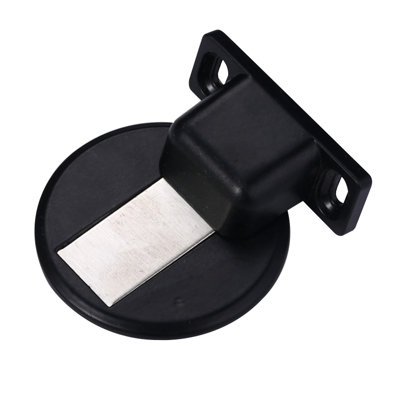 海斯迪克 gnjz-319 免打孔锌合金磁性地吸 隐形门吸 五金门窗配件门挡门碰 红古铜色