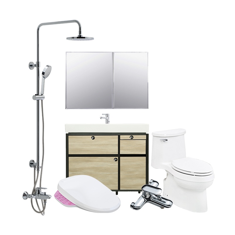 科勒博纳浴室家具组合欧式浴室柜组合套装实木环保防潮板K-20020