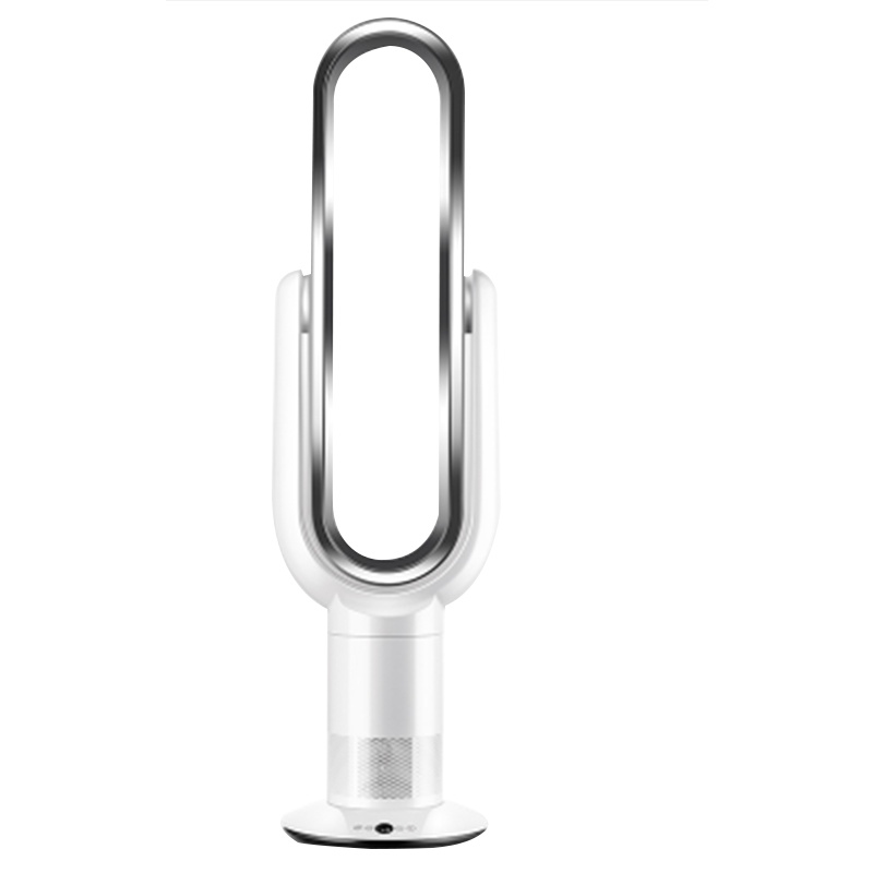 美国 格库(GRECOOK) TP10白银色 无叶风扇家用办公室电风扇智能台扇定时触控静音360°旋转母婴优选