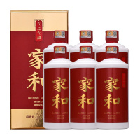 中国酱酒核心产区 贵州茅台镇 六品六和 家和 箱装 53度 500ml*6瓶 酱香型白酒