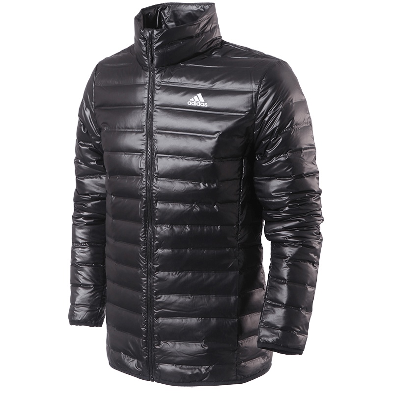 【自营】adidas阿迪达斯男服羽绒服外套保暖轻便休闲运动服BS1588 L BS1588黑色