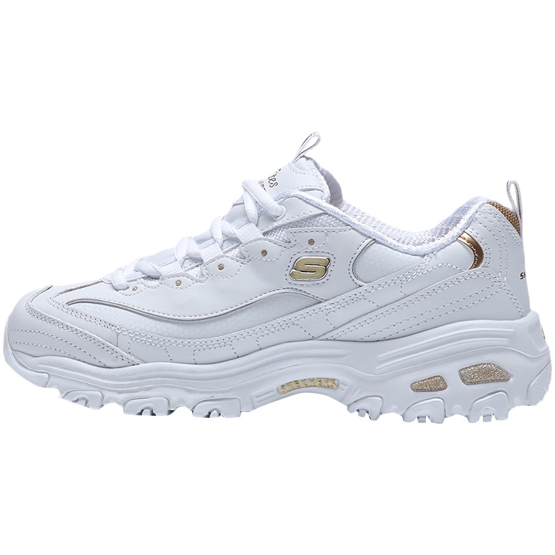 【自营】Skechers斯凯奇女鞋休闲鞋时尚熊猫鞋厚底运动鞋11931