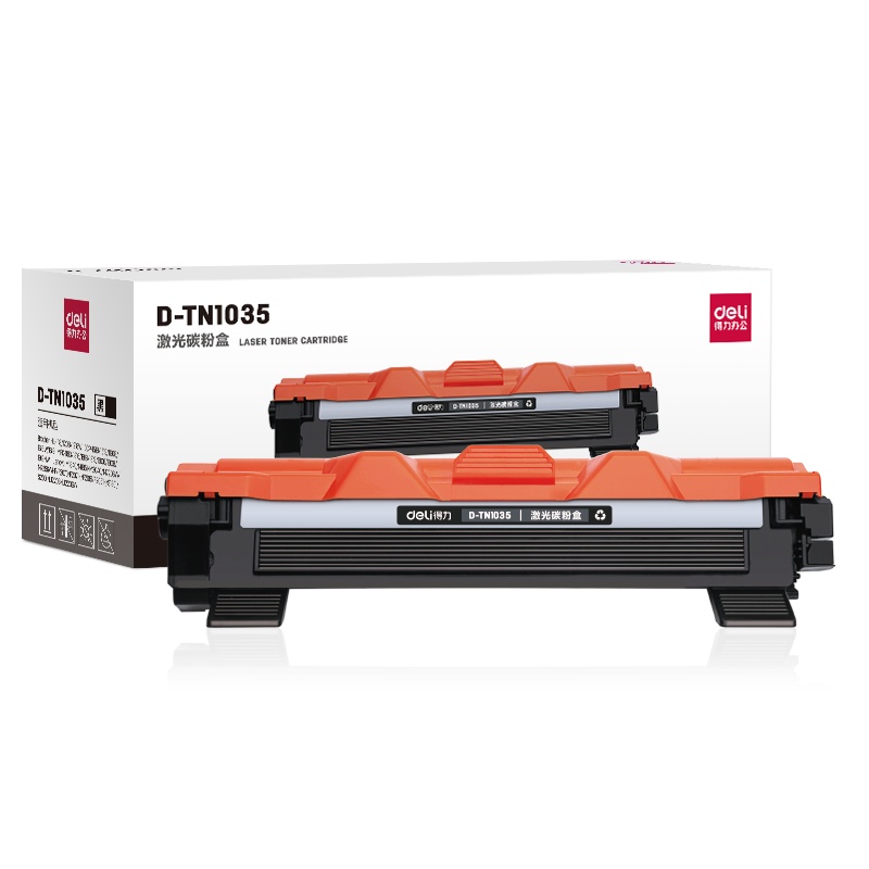 得力(deli) D-TN1035激光墨粉盒 硒鼓/粉盒 (黑)
