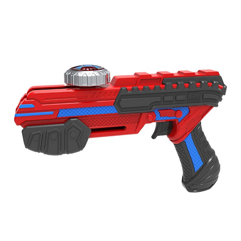 灵动创想魔幻陀螺4代男孩女孩玩具单核聚能引擎套装-影渊&潜夜行者GT0105(聚能尖红蓝黄色随机)