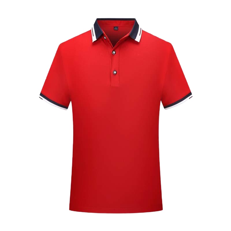 网红款翻领短袖T恤 0608