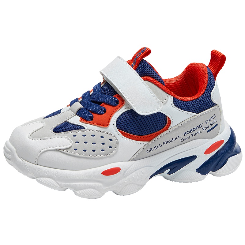 BOBDOG house 巴布豆童鞋2019秋季新款儿童运动鞋男童女童鞋中大童休闲鞋