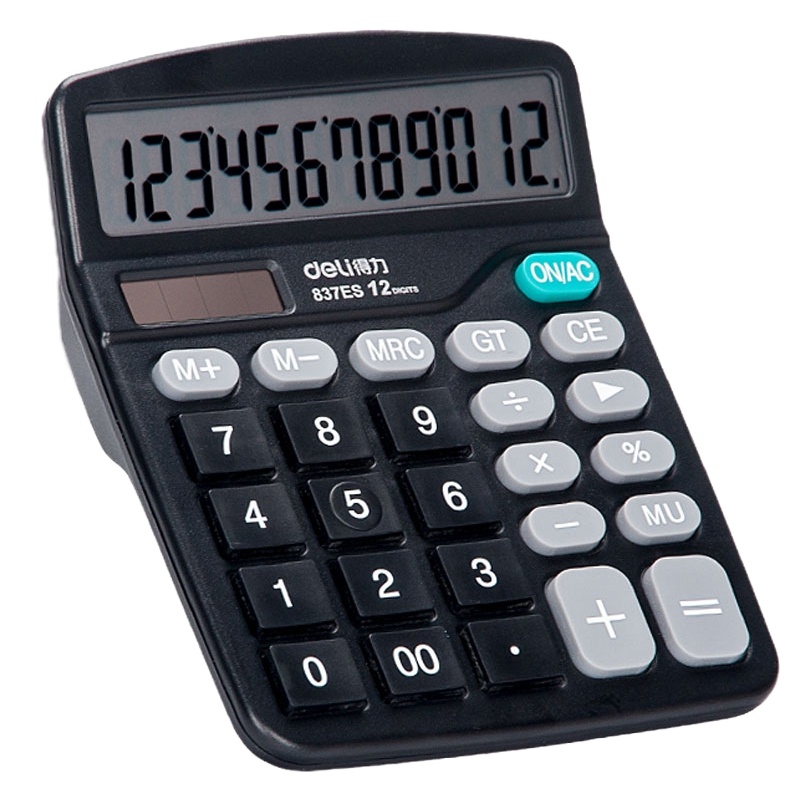 得力(deli) 837ES桌面计算器 办公计算器