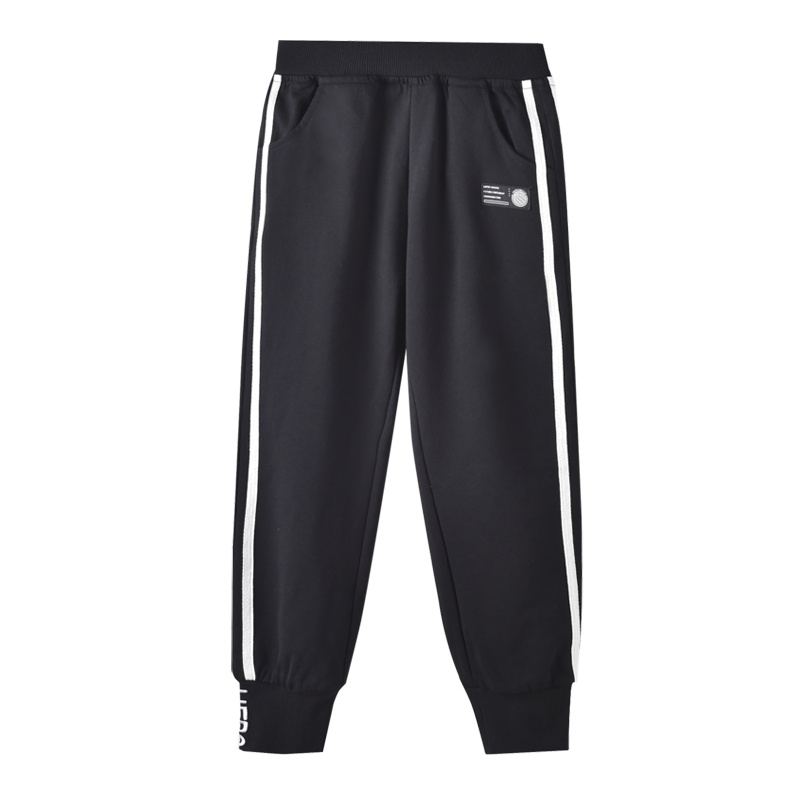 铅笔俱乐部童装2020秋季新款男童针织长裤儿童大童休闲运动裤纯棉