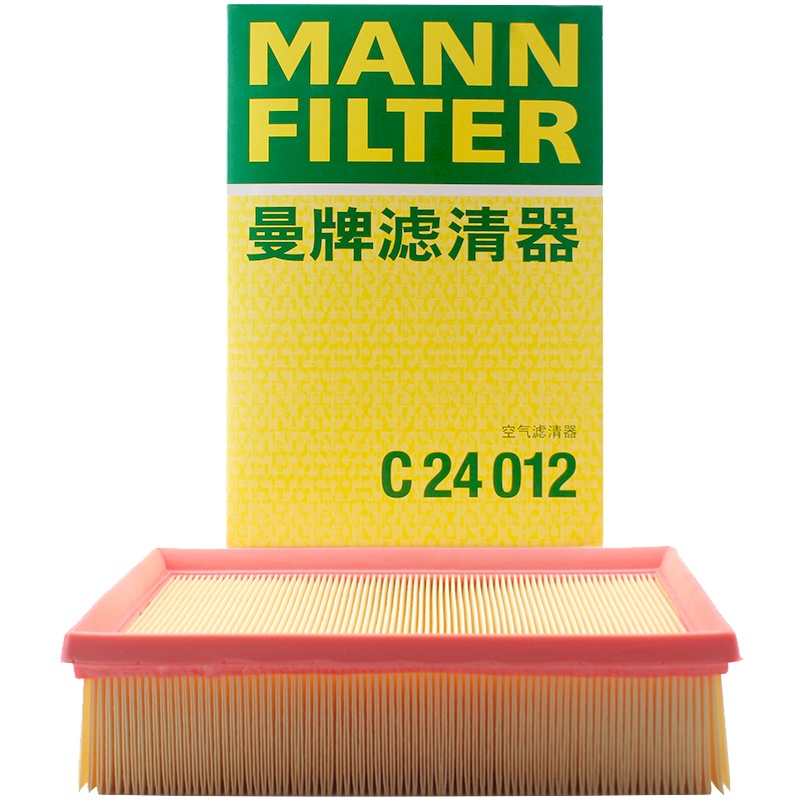 曼牌(MANNFILTER)空气滤清器/空气滤芯/空滤C24012(别克昂科拉1.4T/雪佛兰创酷1.4T)