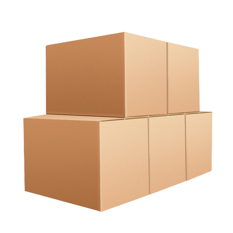 快递纸箱包装盒 搬家包装纸箱纸盒 70*50*50 10只装 0010