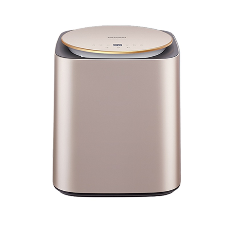 [旗舰店]大宇(DAEWOO)韩国大宇洗衣机1KG全自动迷你滚筒内衣洗烘一体婴儿烘干机DY-TX01H