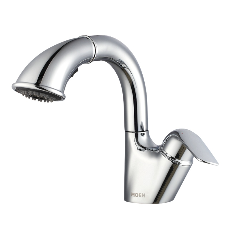 摩恩抽拉式水龙头冷热洗脸盆冷热洗手盆水龙头家用洗脸盆水龙头