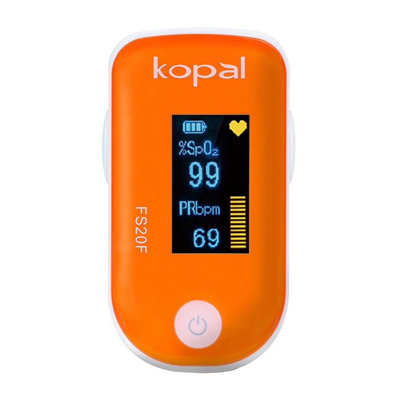 Kopal 血氧仪指夹式血氧饱和度监测仪指尖脉搏心率心跳监测家用医用级血氧计 旗舰款