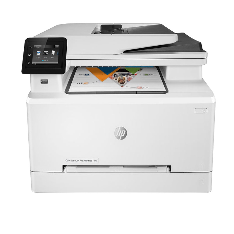 惠普(HP) M281fdw 彩色激光多功能一体机 (打印 复印 扫描 传真)