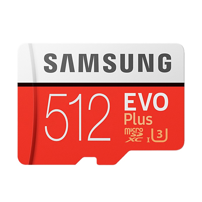 三星（SAMSUNG）512GB TF（MicroSD）存储卡 U3 4K EVO升级版_ 读速100MB