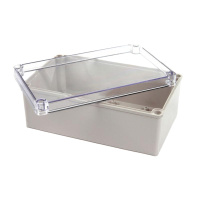 【苏宁】240*160*90mm透明盖防水盒 PC料防水接线盒 塑料防水盒