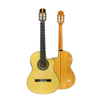Lavida拉碧塔 30/50/60/79C/89弗拉门戈Flamenco单板电箱古典吉他 60 原木色原声吉他