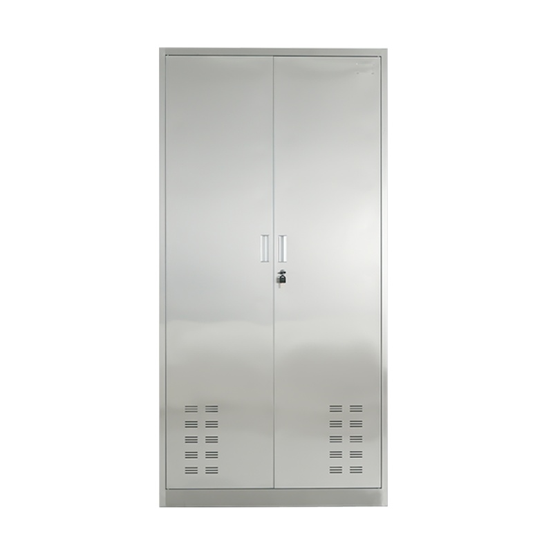 臻远201不锈钢清洁柜阳台置物柜储物柜拖把收纳柜保洁柜 双门