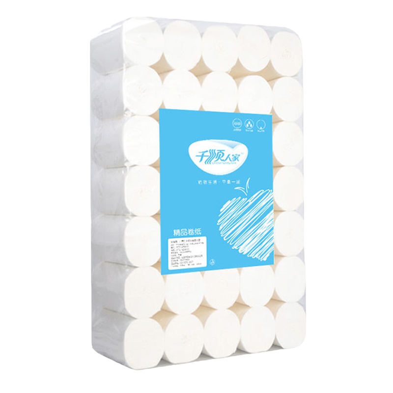 千顺人家无芯10卷卷纸卫生纸厕纸手纸母婴儿可用