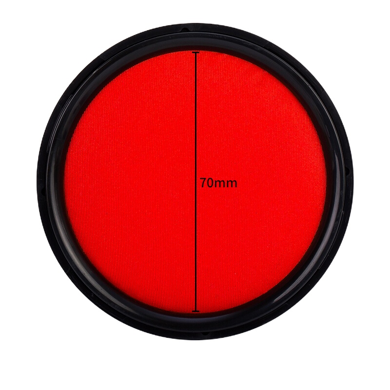 得力/deli 快干印台 9869 (红色) (1/只)