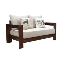 格具(GEJU)实木沙发组合北欧布艺沙发现代简约小户型家用沙发