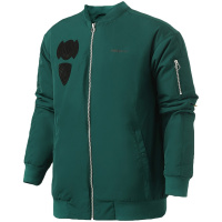 【自营】adidas阿迪达斯NEO男装V领保暖运动休闲棉服DM2194 L DM2194蓝绿色