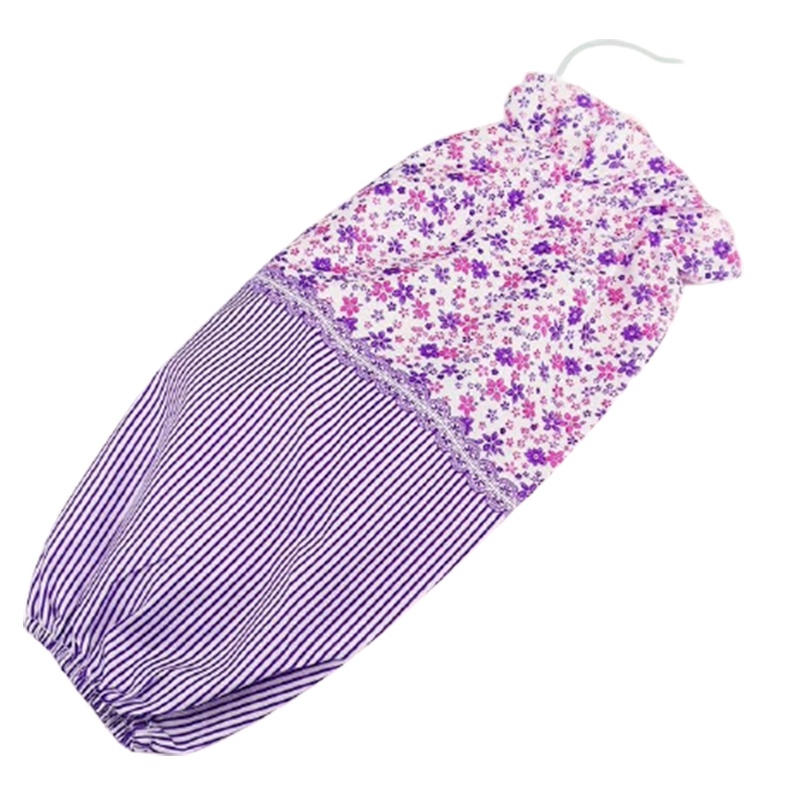 袖套法耐男女劳务长款碎花厨房防油防污防尘办公室居家清洁工作套袖