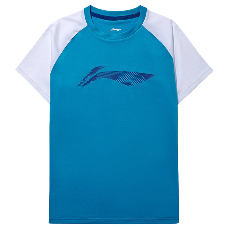 李宁男童短袖T恤中大童快干舒适休闲上衣