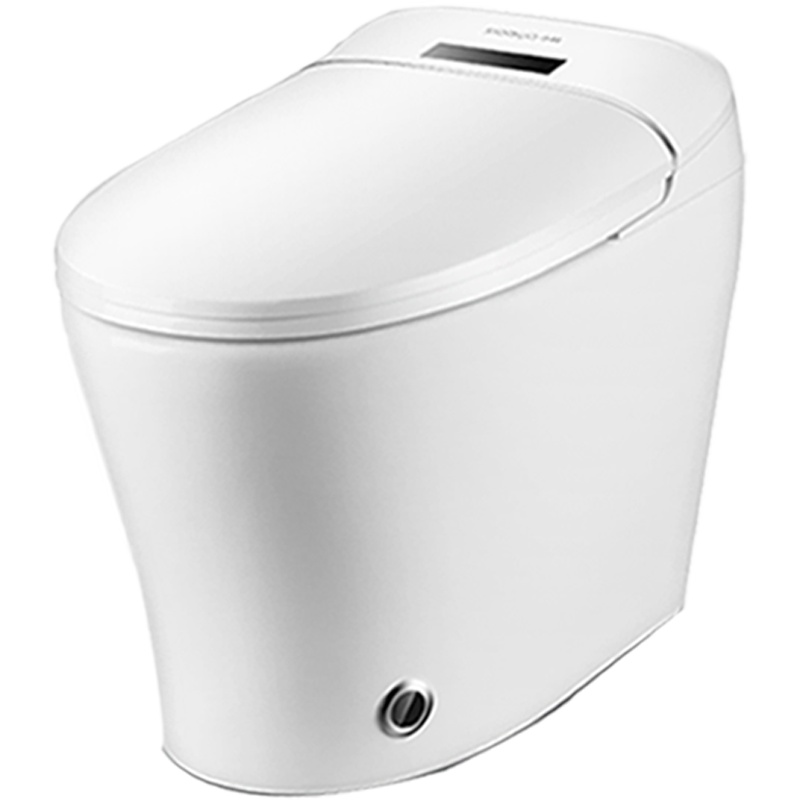 小鸭牌智能马桶一体式全自动冲水翻盖家用多功能即热虹吸式坐便器XYZBY-7513 400mm坑距
