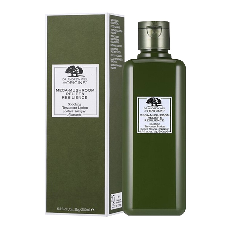 悦木之源(ORIGINS)爽肤水/化妆水 韦博士灵芝焕能蘑菇水菌菇水200ml 控油修护