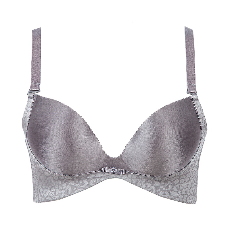 古今3/4上薄下厚一片式红色本命年聚拢文胸罩内衣女0F877