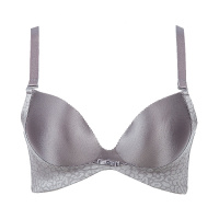 古今3/4上薄下厚一片式红色本命年聚拢文胸罩内衣女0F877