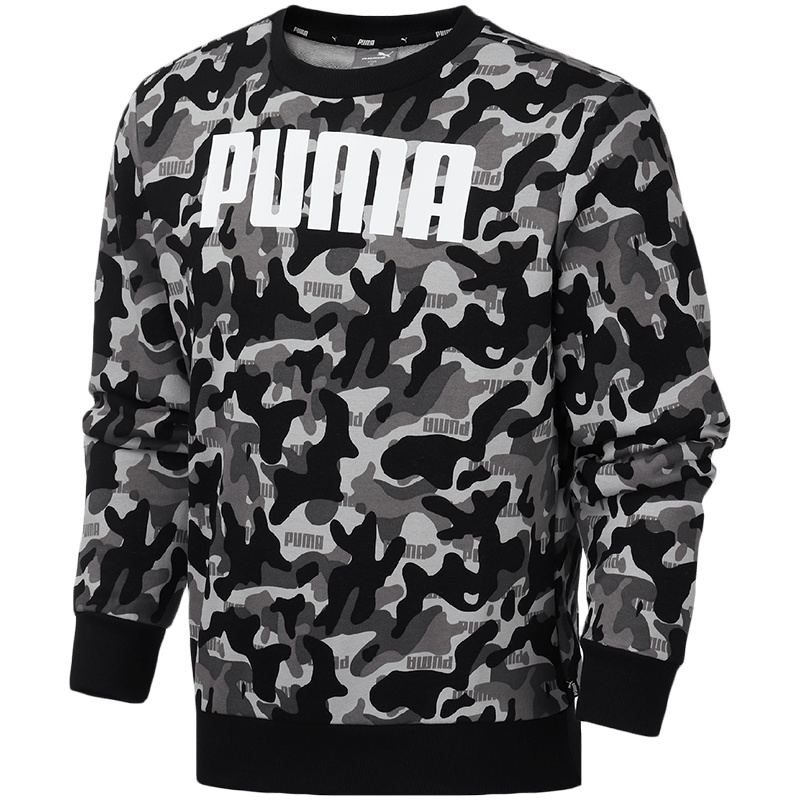 PUMA彪马男装运动服休闲针织圆领卫衣582776