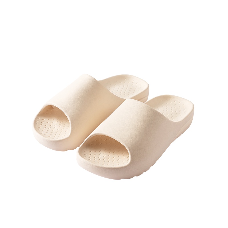 名创优品(miniso) 简约系列厚底女士浴室拖鞋