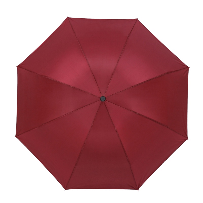 折叠晴雨两用伞 SCP-JW0003 防风骨架8K*54cm 银胶布三折晴雨伞010(单位:件)