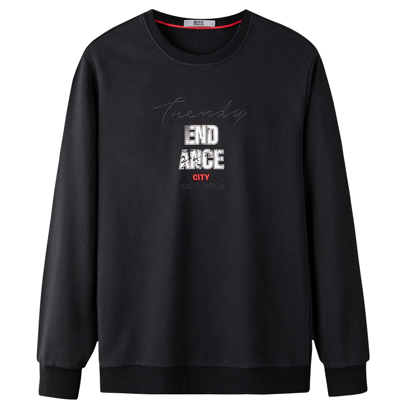 雪中飞套头宽松运动情侣卫衣男圆领2019新款春秋潮牌