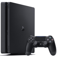 索尼(SONY)PlayStation 4 PS4 slim 500GB 黑色 主机国行家用游戏机